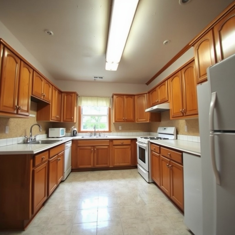 Kitchen before